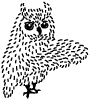 ふくろうくんの画像
