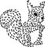 リスのイラスト