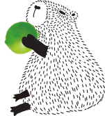 カピバラのイラスト